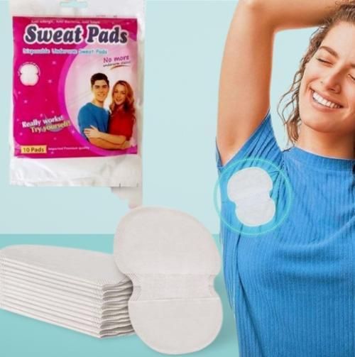 Disposable Armpit Sweat Pad Pack of 10pc